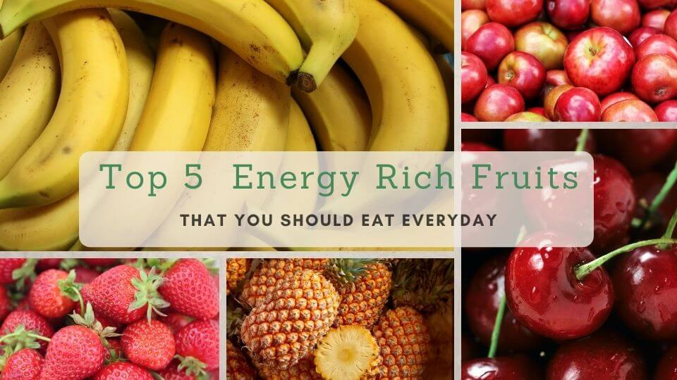 5 energy rich fruits that you should eat everyday