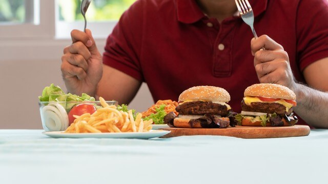 Causes of Obesity - eating in excessive quantity